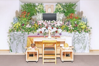 プレミアプラスプランの祭壇画像