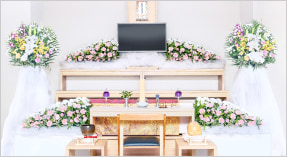 生花祭壇のイメージ