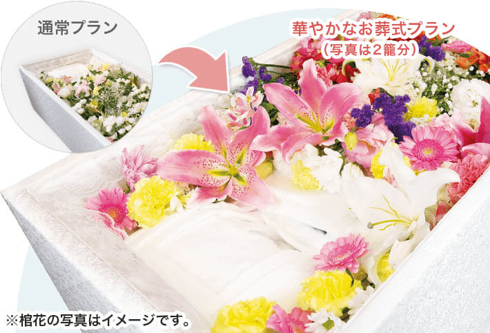 華やかなお葬式プラン 葬儀 葬式なら 小さなお葬式 公式サイト