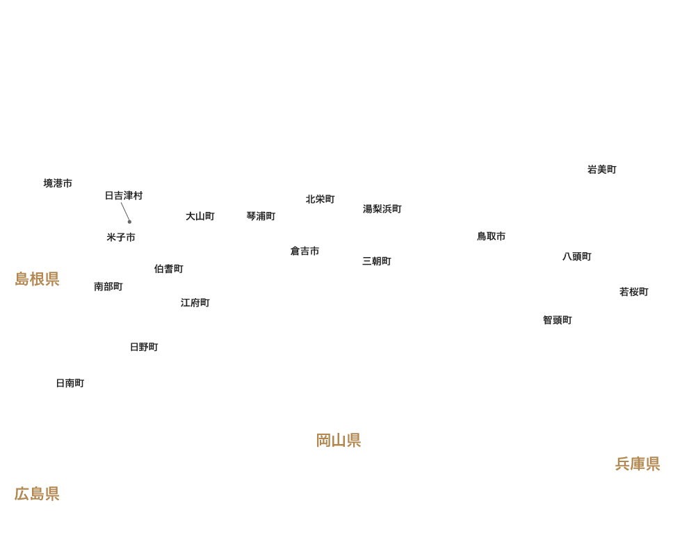 鳥取県市区名