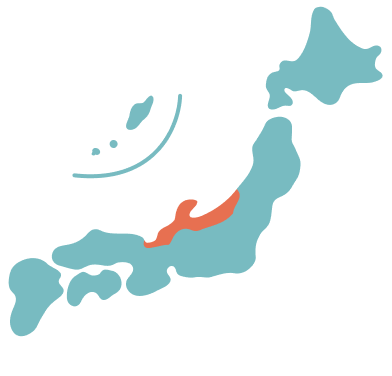 北陸エリアのイメージ