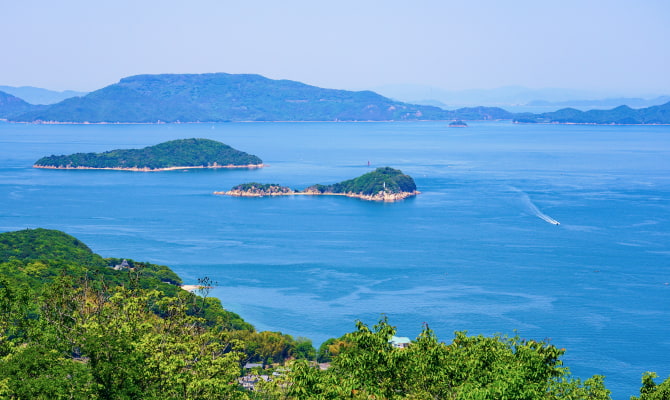 瀬戸内海・高松沖のイメージ